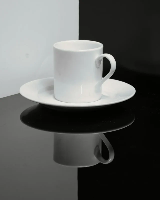 Espresso šalice s tanjurićem, set 2 kom